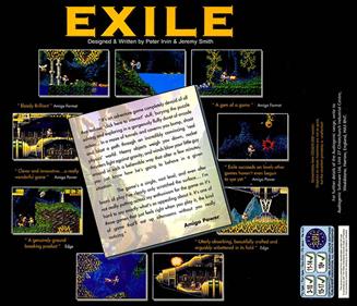Exile - Box - Back Image