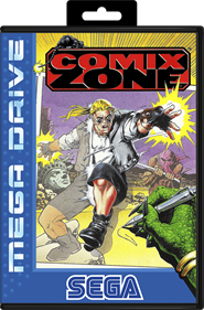 Comix Zone - Box - Front - Reconstructed Image
