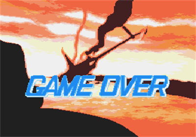 Cobra Command - Screenshot - Game Over Image