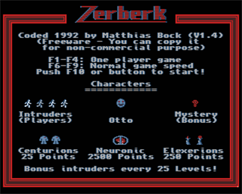 Zerberk - Screenshot - Game Title Image