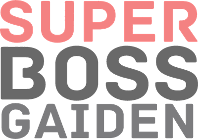 Super Boss Gaiden - Clear Logo Image