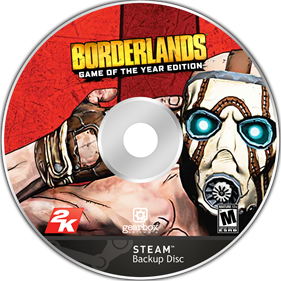 Borderlands: Game of the Year Edition Enhanced - Fanart - Disc Image
