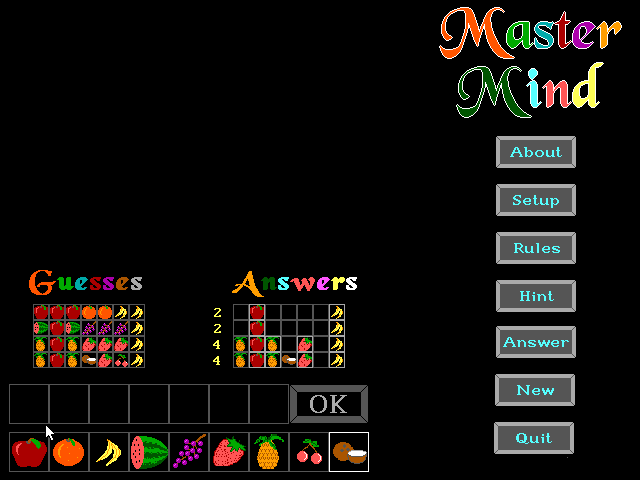 Master Mind (Expert Source Code)
