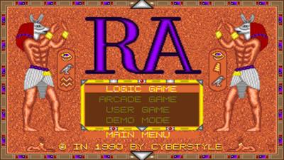 The Curse of Ra - Screenshot - Game Title Image