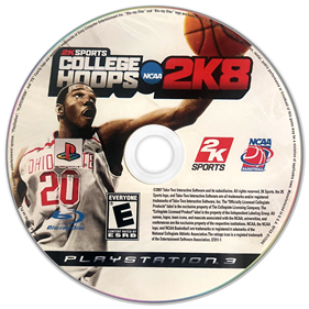 College Hoops NCAA 2K8 - Disc Image