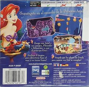 Disney's The Little Mermaid: Magic in Two Kingdoms - Box - Back Image