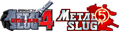 Metal Slug 4 & 5 - Clear Logo Image