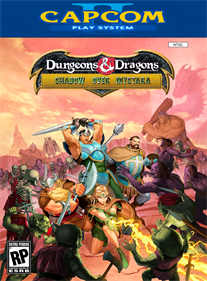 Dungeons & Dragons: Shadow Over Mystara - Fanart - Box - Front Image