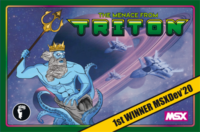 The Menace from Triton - Box - Front Image