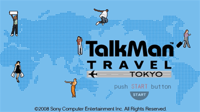TalkMan Travel: Tokyo - Screenshot - Game Title Image