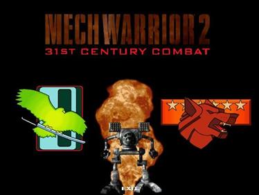MechWarrior 2: Limited Edition - Screenshot - Game Title