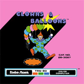 Clowns & Balloons - Fanart - Box - Front