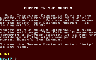 Murder in the Museum (1987)