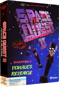 Space Quest II: Vohaul's Revenge - Box - 3D Image