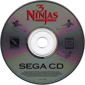 3 Ninjas Kick Back / Hook - Disc Image