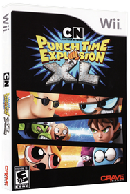 Cartoon Network: Punch Time Explosion XL - Box - 3D Image