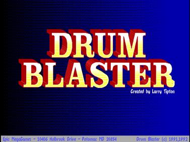 Drum Blaster 3 - Screenshot - Game Title
