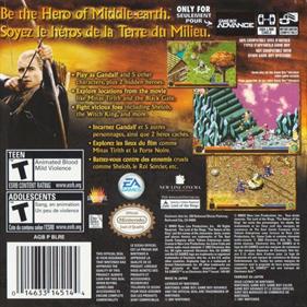 The Lord of the Rings: The Return of the King - Box - Back Image