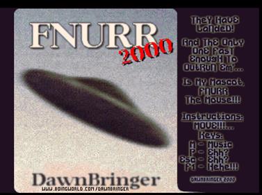 Fnurr 2000 - Screenshot - Game Title Image