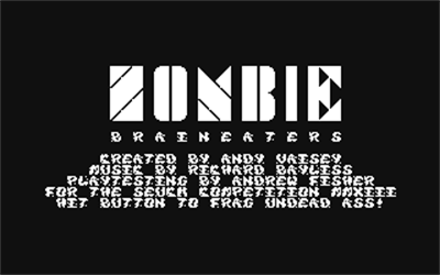 Zombie Brain Eaters - Screenshot - Game Title Image