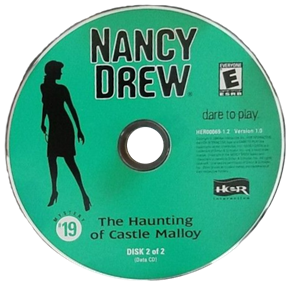 Nancy Drew: The Haunting of Castle Malloy - Disc Image