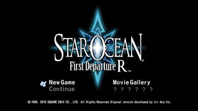 Star Ocean: First Departure: R - Screenshot - Game Title Image