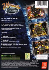 Ultimate Pro Pinball - Box - Back Image