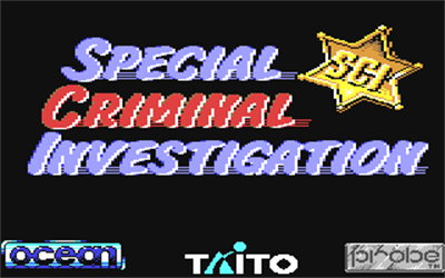 Chase H.Q. II: Special Criminal Investigation - Screenshot - Game Title Image