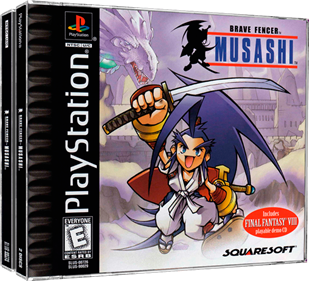 Brave Fencer Musashi - Box - 3D Image