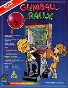 Gumball Rally - Advertisement Flyer - Front Image