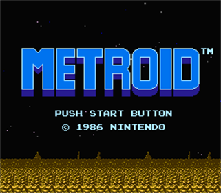 Metroid  - Screenshot - Game Title Image