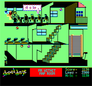 Skool Daze - Screenshot - Gameplay Image