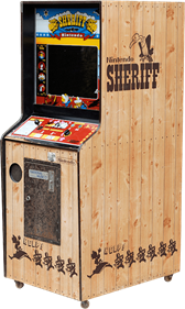 Sheriff - Arcade - Cabinet Image