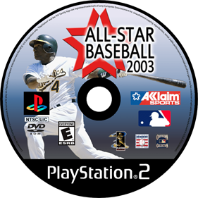 All-Star Baseball 2003 - Fanart - Disc Image