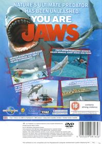 Jaws: Unleashed - Box - Back Image