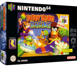Diddy Kong Racing - Box - 3D Image