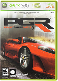 Project Gotham Racing 3 - Box - Front - Reconstructed