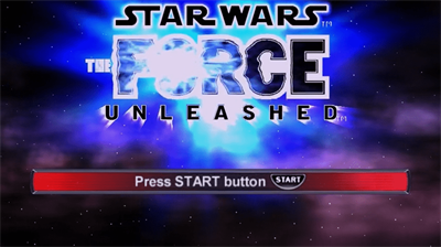 Star Wars: The Force Unleashed - Screenshot - Game Title Image