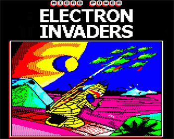 Electron Invaders - Screenshot - Game Title Image
