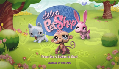 Littlest Pet Shop - Screenshot - Game Title Image