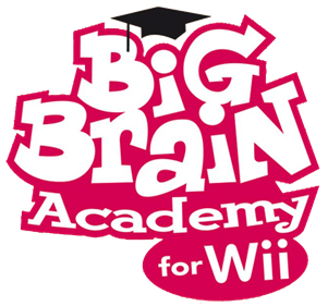 Big Brain Academy: Wii Degree - Clear Logo Image