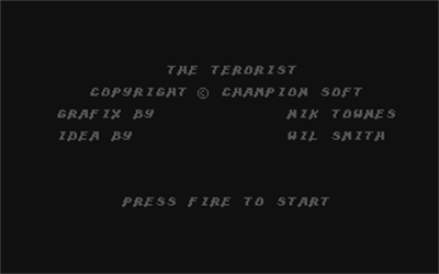 The Terrorist - Screenshot - Game Title Image
