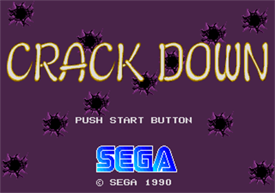 Crack Down - Screenshot - Game Title Image