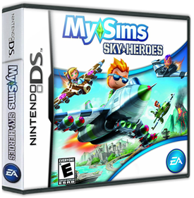 MySims: SkyHeroes - Box - 3D Image