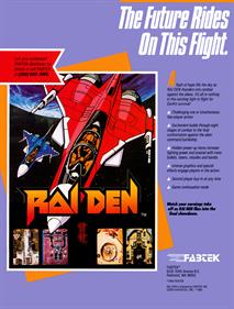 Raiden - Advertisement Flyer - Front Image
