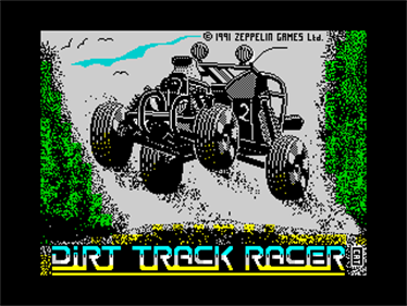 Dirt Track Racer - Screenshot - Game Title Image