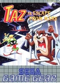 Taz in Escape from Mars - Box - Front Image