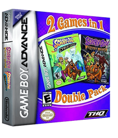 2 Games in 1 Double Pack: Scooby-Doo and the Cyber Chase / Scooby-Doo!: Mystery Mayhem - Box - 3D Image