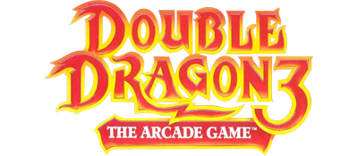 Double Dragon 3: The Arcade Game - Clear Logo Image