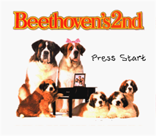 Beethoven: The Ultimate Canine Caper! - Screenshot - Game Title Image